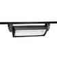 Juno Track Lighting T256LED-35K-BL 35W LED Wall Wash / Flood Trac Fixture, 3500K, Black Finish
