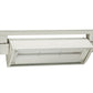 Juno Track Lighting T256LED-4K-DIM-WH 35W Dimmable LED Wall Wash / Flood Track Fixture, 4100K, White Finish