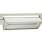 Juno Track Lighting T256LED-4K-WH 35W LED Wall Wash / Flood Trac Fixture, 4100K, White Finish
