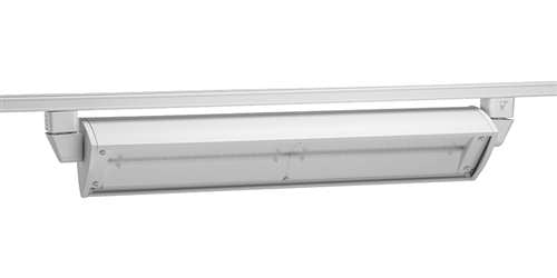 Juno Track Lighting T257L 40K 80CRI PDIM WH 70W Dimmable LED Wall Wash / Flood Track Fixture, 4100K, White Finish
