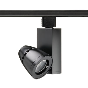 Juno Track Lighting T261LG3-27WBL Trac Master Fixture 11W Gen 3 Conix II LED, 2700K Color Temperature, 80 CRI, Wide Flood Beam, Black Finish