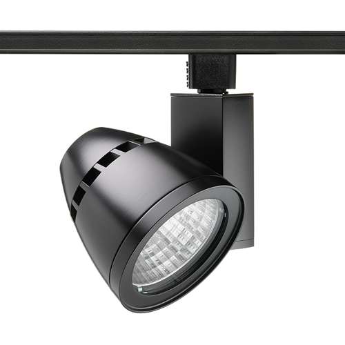 Juno Track Lighting T262L 27K 80CRI OFF SP BL Conix II 24W Non Dimmable LED Track Fixture 2700K, Spot, Black Finish