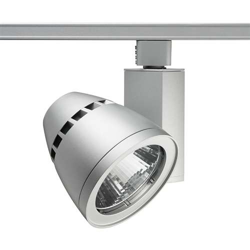 Juno Track Lighting T262L 35K 90CRI OFF NFL SL Conix II 24W Non Dimmable 90 CRI LED Track Fixture 3500K, Narrow Flood, Silver Finish