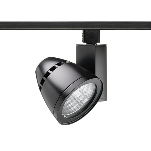 Juno Track Lighting T262L-35D-N-BL Conix II 24W Dimmable LED Track Fixture 3500K, Narrow Flood, Black Finish
