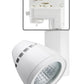 Juno Track Lighting T262L TEK G2 27K 90CRI PDIM SP WH Conix II 24W Dimmable LED Track Fixture 2700K, Spot, White Finish