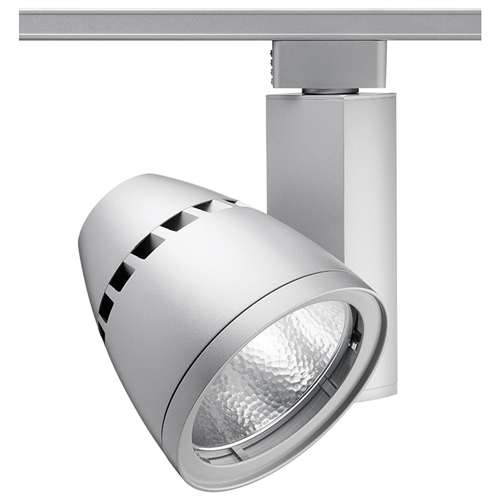 Juno Track Lighting T265L G2 27K 80CRI PDIM SP SL Trac Master Fixture 36W Gen 2 Conix II Dimmable LED, 2700K Color Temperature, 80 CRI, Spot, Silver Finish