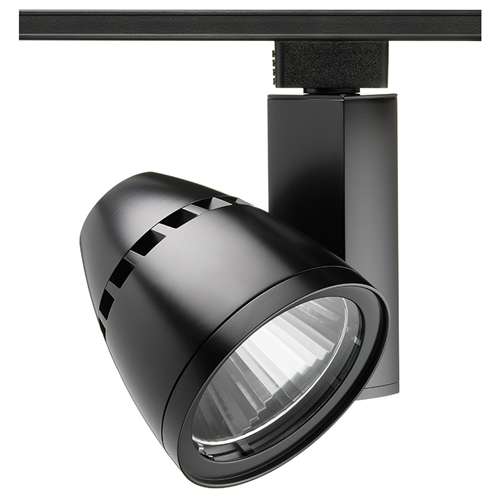 Juno Track Lighting T265L G2 30K 80CRI PDIM SP BL Trac Master Fixture 36W Gen 2 Conix II Dimmable LED, 3000K Color Temperature, 80 CRI, Spot, Black Finish
