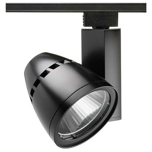 Juno Track Lighting T265L G2 40K 90CRI PDIM FL BL Trac Master Fixture 36W Gen 2 Conix II Dimmable LED, 4000K Color Temperature, 90 CRI, Flood, Black Finish