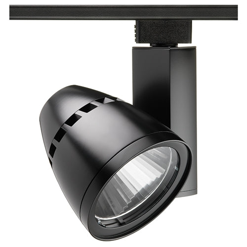 Juno Track Lighting T265LG2-27HCSBL Trac Master Fixture 36W Gen 2 Conix II Dimmable LED, 2700K Color Temperature, 90 CRI, Spot, Black Finish