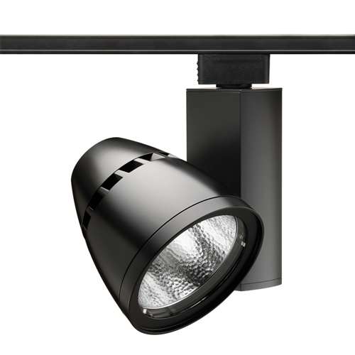 Juno Track Lighting T267L 27K 80CRI OFF FL BL Conix II 64W Non Dimmable 80 CRI LED Track Fixture 2700K, Flood, Black Finish