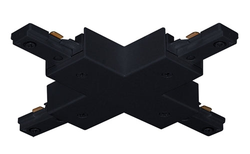 Juno Track Lighting T26BL (T26 BL) 1-Circuit Trac Master X Connector, Black Color
