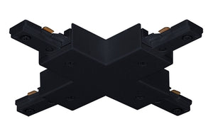 Juno Track Lighting T26BL (T26 BL) 1-Circuit Trac Master X Connector, Black Color