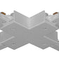 Juno Track Lighting T26SL (T26 SL) 1-Circuit Trac Master X Connector, Silver Color