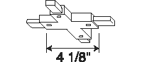 Juno Track Lighting T26WH (T26 WH) 1-Circuit Trac Master X Connector, White Color