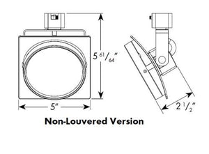 Juno Track Lighting T271L 27K 90CRI PDIM NFL BL Arc 13W Dimmable LED Track Fixture 2700K, Narrow Flood, Black Finish