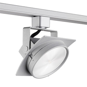 Juno Track Lighting T271L 30K 90CRI PDIM FL SL THCL1SL Arc 13W Dimmable LED Track Fixture 3000K, 92 CRI, Flood, Hexcell Louver, Silver Finish