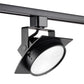 Juno Track Lighting T271L 35K 80CRI PDIM NFL BL THCL1BL Arc 13W Dimmable LED Track Fixture 3500K, 85 CRI, Narrow Flood, Hexcell Louver, Black Finish