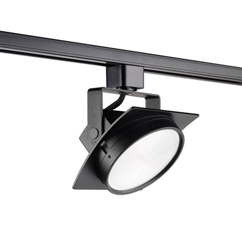 Juno Track Lighting T271L3HCFBL Arc 13W Dimmable LED Track Fixture 3000K, Flood, Black Finish
