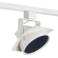 Juno Track Lighting T271L3KFHCLWH Arc 13W Dimmable LED Track Fixture 3000K, 85 CRI, Flood, Hexcell Louver, White Finish
