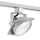 Juno T272L G2 40K 80CRI PDIM NFL SL Track Lighting 15W Avant Garde Arc L Generation 2, 4000K Color Temperature, 80 CRI, Phase Dimmable, Narrow Flood, Silver Finish