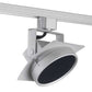 Juno T272L G2 30K 80CRI PDIM NFL SL THCL1SL Track Lighting 15W Avant Garde Arc L Generation 2, 3000K Color Temperature, 80 CRI, Phase Dimmable, Narrow Flood, Silver Finish, 