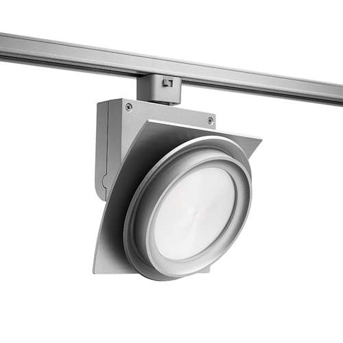 Juno Track Lighting T275L 35K 90CRI PDIM NFL SL Trac Master Arc XL 26W LED, 3500K Color Temperature, 90 CRI, Narrow Flood, No Louver, Silver Finish
