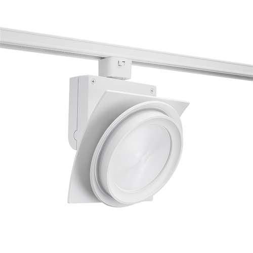 Juno Track Lighting T275L 30K 90CRI PDIM NFL WH Trac Master Arc XL 26W LED, 3000K Color Temperature, 90 CRI, Narrow Flood, No Louver, White Finish