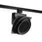 Juno Track Lighting T275L3KNHCLBL Trac Master Arc XL 26W LED, 3000K Color Temperature, 80 CRI, Narrow Flood, Hexcell Louver, Black Finish
