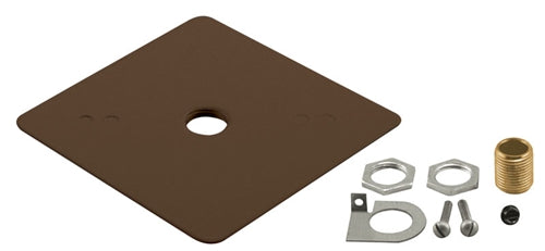 Juno Track Lighting T27BZ (T27 BZ) Outlet Box Cover, Bronze Color