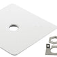 Juno Track Lighting T27WH (T27 WH) Outlet Box Cover, White Color