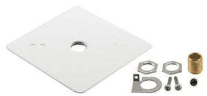 Juno Track Lighting T27WH (T27 WH) Outlet Box Cover, White Color