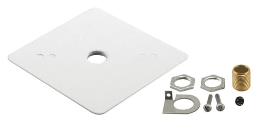 Juno Track Lighting T27WH (T27 WH) Outlet Box Cover, White Color