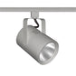 Juno Track Lighting T285L-3VFSL Trac Master LED Classics 34W Flat Back Cylinder, 3000K Color Temperature, Spectral White, Flood Beam, Silver Finish