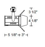 Juno Track Lighting T295BL (T295 BL) Theatrical Light - Line Voltage 50W R20/PAR20, Black Color