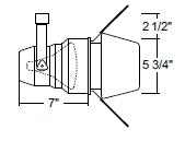 Juno Track Lighting T296SL (T296 SL) Studio II with Barn Doors - Line Voltage 150W PAR38, Silver Color