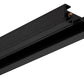 Juno Track Lighting T2BL (T 2FT BL) 2 ft Track - One Circuit Trac Master Line Voltage Track System, Black Color