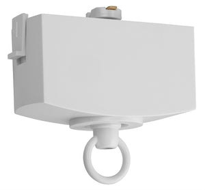 Juno T31N WH Track Lighting Trac-Master Pendant Adapter, White