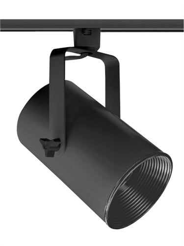 Juno Track Lighting T340BL (T340 BL) Cylinder with Integral Transformer - Low Voltage 50W MR16, Black Color