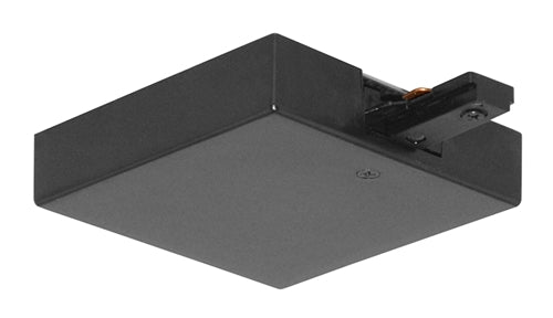 Juno Track Lighting T36BL (T36 BL) 1-Circuit Trac Master T-Bar End Feed, Black Color