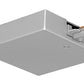 Juno Track Lighting T36SL (T36 SL) 1-Circuit Trac Master T-Bar End Feed, Silver Color