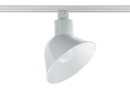 Juno Track Lighting T371WH (T371 WH) Shovel Cut RLM Wall Wash - Line Voltage 100W A19/150W A21, White Color