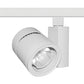 Juno Track Lighting T387L-27SWH 48W Vertical Cylinder LED, 2700K Color Temperature, 80 CRI, Spot Beam Spread, White Finish