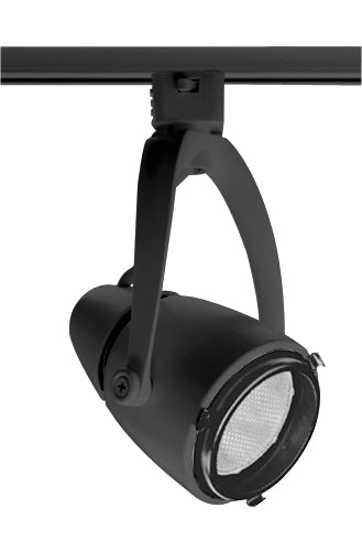 Juno Track Lighting T407BL (T407 BL) Conix - Line Voltage 50W PAR20, Black Color