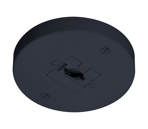 Juno Track Lighting T40BL (T40N-BL) Monopoint Adapter 120V, Black Color
