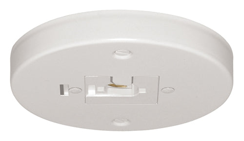 Juno Track Lighting T43WH Monopoint Adapter for Metal Halide or Biax Track Fixture, White Color
