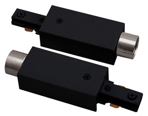 Juno Track Lighting T49BL (T49 BL) 1-Circuit Trac Master Track Continuation Kit, Black Color