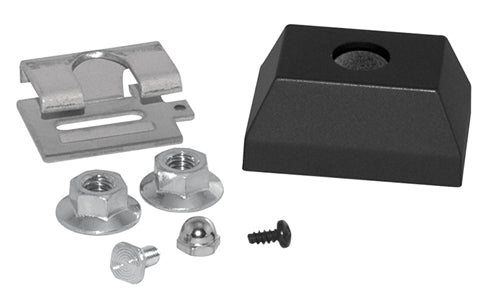 Juno Track Lighting T56BL (T56 BL) Solid Rod Pendant Mounting Kit, Black Color