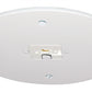 Juno Track Lighting T57WH (T57N-WH) Recessed - Monopoint Adapter, White Color