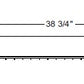 Juno Track Lighting T5T32SL (T5T 3FT SL) T5HO Close-to-Track Mount 2-Lamp Fluorescent Wall Washer 39W, Silver Color