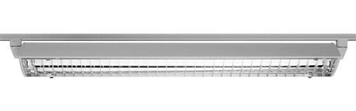 Juno Track Lighting T5T42SL (T5T 4FT SL) T5HO Close-to-Track Mount 2-Lamp Fluorescent Wall Washer 54W, Silver Color